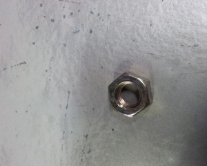 Hexagon nut M8 DIN934 galvanized